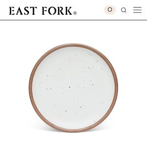 East Fork Pottery Ceramic Plate